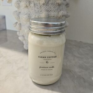 Antique Candle Co. Clean Cotton Candle 16 Oz New